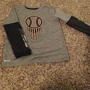 Boys Long Sleeve Polyester Shirt